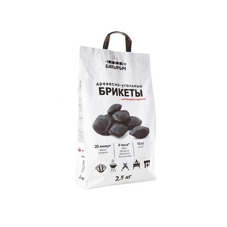 2,5КГ УГОЛЬ "БАТЫРЫЧ", фото 2
