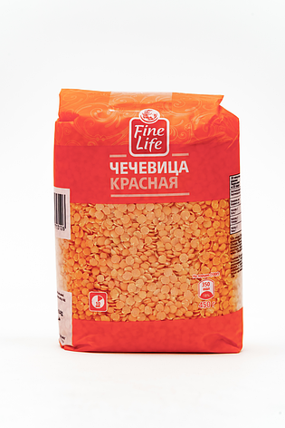 Чечевица Fine life зеленая 450г, фото 2