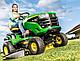 Газонный трактор John Deere X127 - фото 2 - id-p94844322