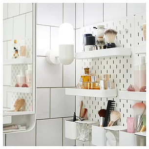 СКОДИС Полка, белый ИКЕА, IKEA, фото 2