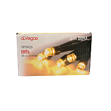 Гирлянда нить 300 LED 30м, фото 2