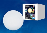 Светильник декоративный светодиодный ULG-R001 030/RGB IP65 BALL«Шар». Аккумуляторный (в/к).Uniel