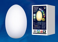 Светильник декоративный светодиодный ULG-R003 019/RGB IP54 EGG «Яйцо». Аккумуляторный (в/к).Uniel