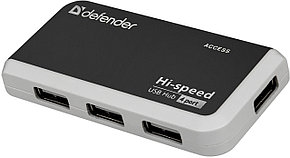 Разветвитель Defender Quadro Infix USB 2.0, 4порта HUB