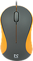 Мышь проводная Defender Accura MS-970 серый+оранжевый, 3 кнопки,1000dpi, фото 2