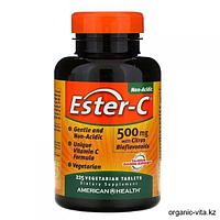 Эстер-C, 500 мг с цитрусовыми биофлавоноидами, 225 таблеток American Health
