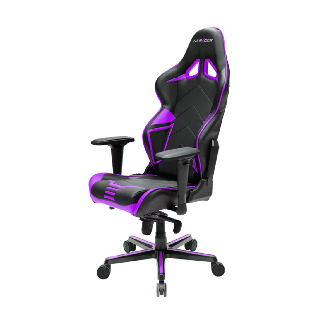 Кресло игровое компьютерное DXRacer Racing Pro OH/RV131/NV, Black-Violet