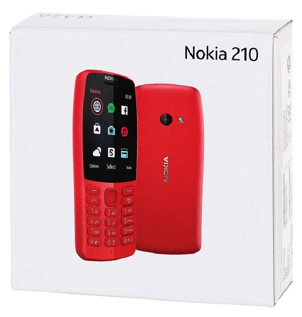 Мобильный телефон Nokia 210 DS, Red - фото 4 - id-p95995197