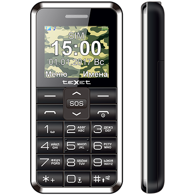 Мобильный телефон TeXet TM-101, Black