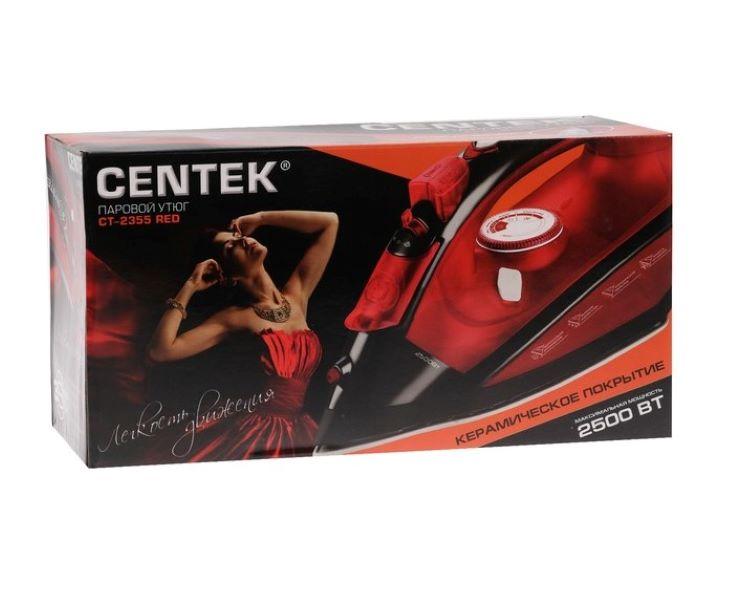 Утюг Centek CT-2355 Red 2500 Вт вертикальный пар - фото 4 - id-p71195011