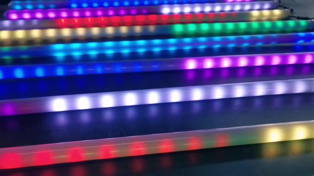 Светодиодные трубки для украшения здания. Трубки led светящаяся ...