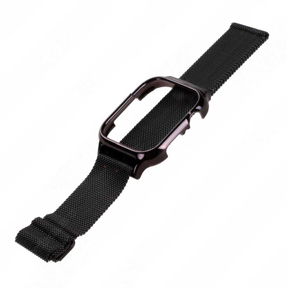 Ремешок Usams для смарт-часов Apple Watch 4, 44mm, Black - фото 1 - id-p96011000