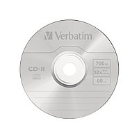 Диск CD-R  Verbatim  (43352) 700MB  52х  25шт в упаковке  Незаписанный