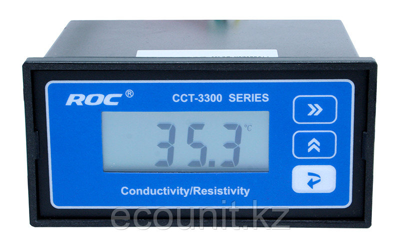 CCT-3300E Промышленный кондуктометр (1 реле и токовый выход 4-20mA, питание 24В) в комплекте с CON3133-13 - фото 2 - id-p83755621