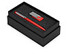 Подарочный набор Skate Mirro с ручкой для зеркальной гравировки и флешкой, красный, фото 2