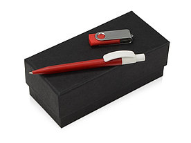 Подарочный набор Uma Memory с ручкой и флешкой, красный