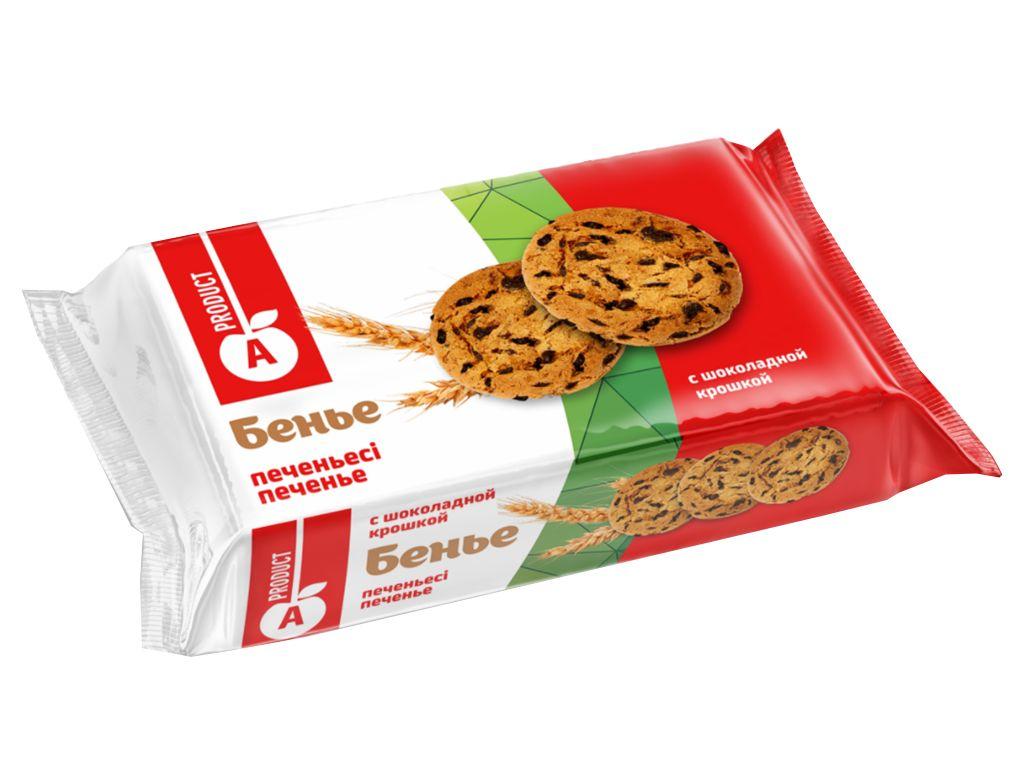 Печенье APRODUCT "Бенье" с шоколадной стружкой, 360 гр.