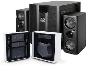 Караоке-система X-star Karaoke Box + колонки LD Systems DAVE 8 XS черный