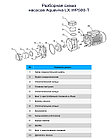 Насос Aqualine LX WP500-Т(380В, 70 м3/ч, 5 л.с.), фото 5