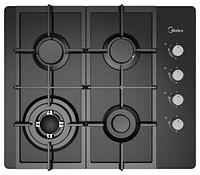 Газовая варочная панель Midea MG685TG B черная