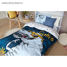 Постельное бельё «Этель» 1.5 сп T-Rex king 143*215 см, 150*214 см, 50*70 см, фото 3
