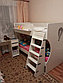 Двухъярусная кровать детская Капризун <К432.2>, белый, фото 7