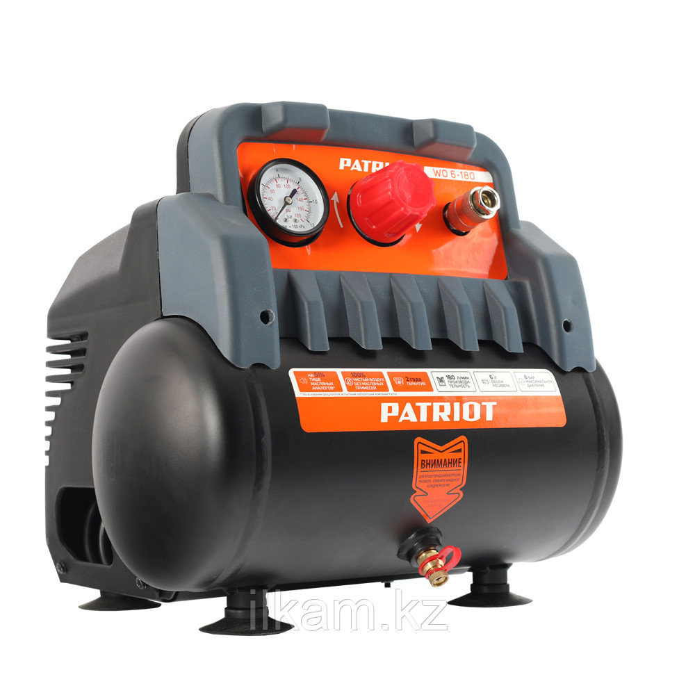 Компрессор поршневой  безмасляный  Patriot WО 6-180