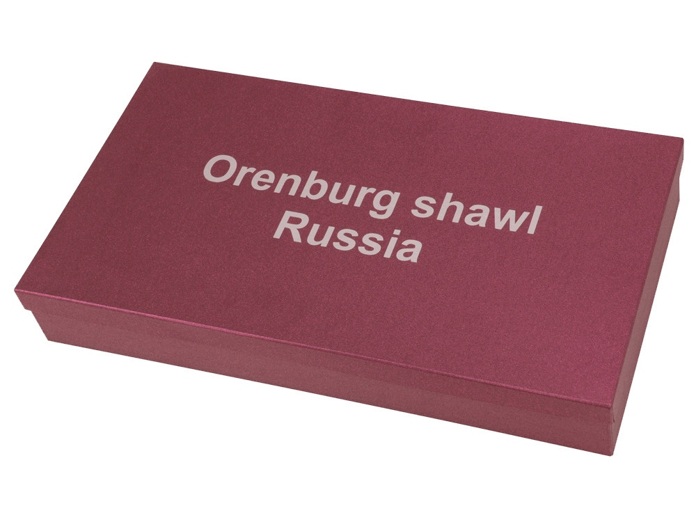 Оренбургский пуховый платок в подарочной коробке - фото 4 - id-p96030008