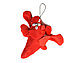 Мягкая игрушка- брелок Дракон, красный, фото 4