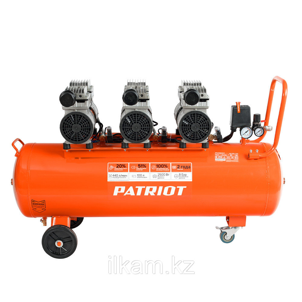 Компрессор поршневой  безмасляный  Patriot WО 100-440