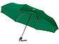 Зонт Alex трехсекционный автоматический 21,5, зеленый, фото 4