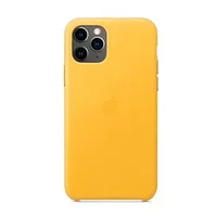Чехол для телефона APPLE iPhone 11 PRO Leather Case - Meyer Lemon (MWYA2ZM/A)