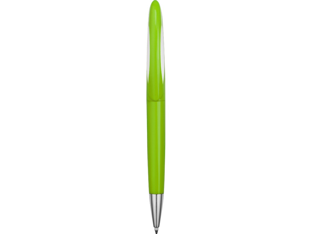 Ручка пластиковая шариковая Chink, зеленое яблоко/белый - фото 2 - id-p96039539