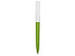 Ручка пластиковая soft-touch шариковая Zorro, зеленое яблоко/белый, фото 2