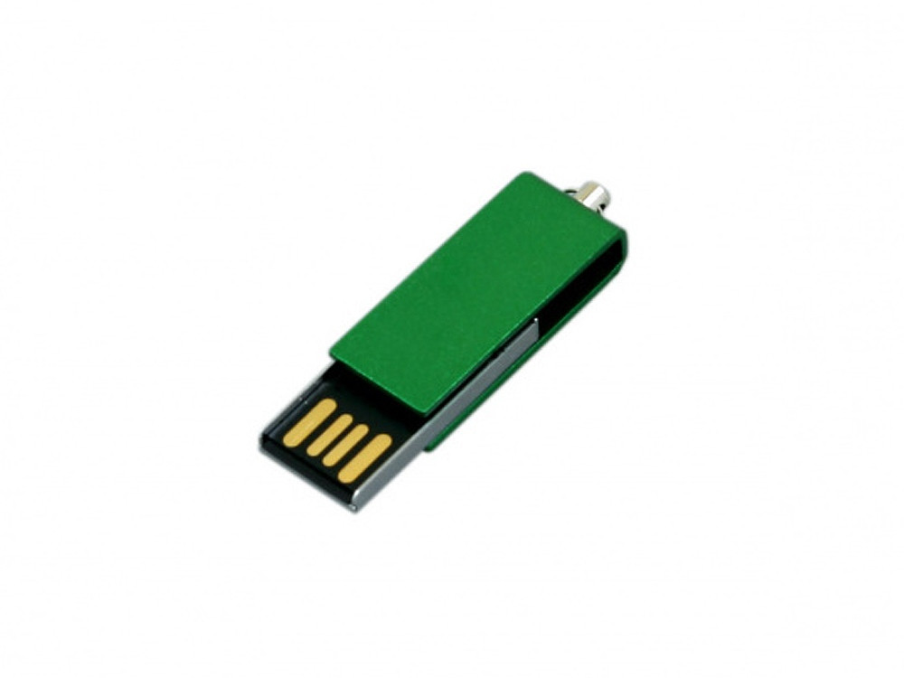 Флешка с мини чипом, минимальный размер, цветной корпус, 16 Гб, зеленый - фото 2 - id-p96042781