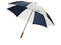 Зонт Karl 30 механический, темно-синий/белый