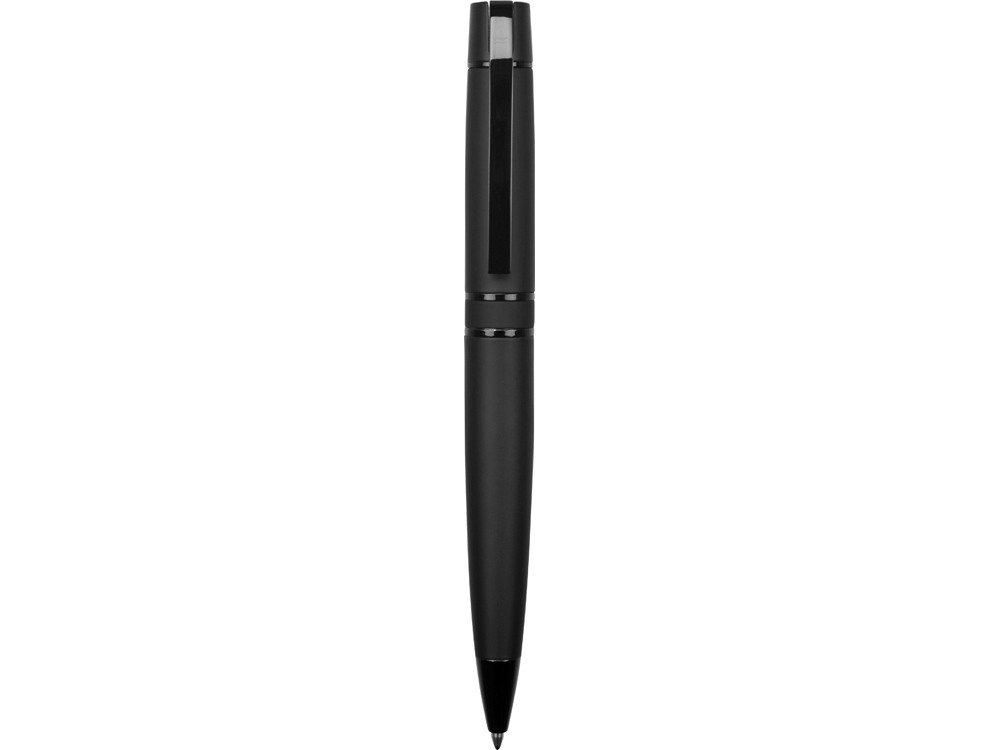 Ручка металлическая шариковая Uma VIP GUM soft-touch с зеркальной гравировкой, черный - фото 3 - id-p96040130