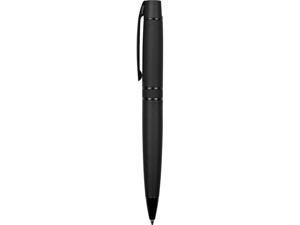Ручка металлическая шариковая Uma VIP GUM soft-touch с зеркальной гравировкой, черный - фото 4 - id-p96040130