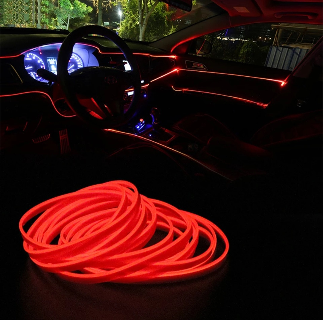Светящаяся лента - тюнинг для автомобильного салона - фото 1 - id-p96051946
