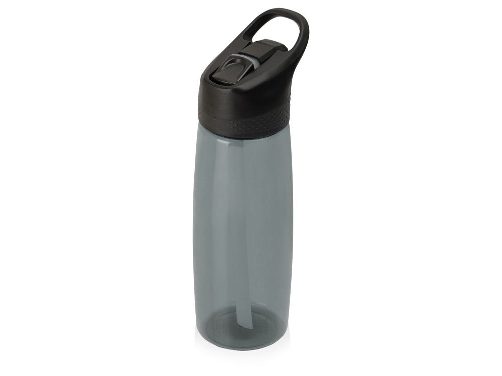 Бутылка c кнопкой Tank, тритан, 680мл Waterline, серый - фото 1 - id-p96049995