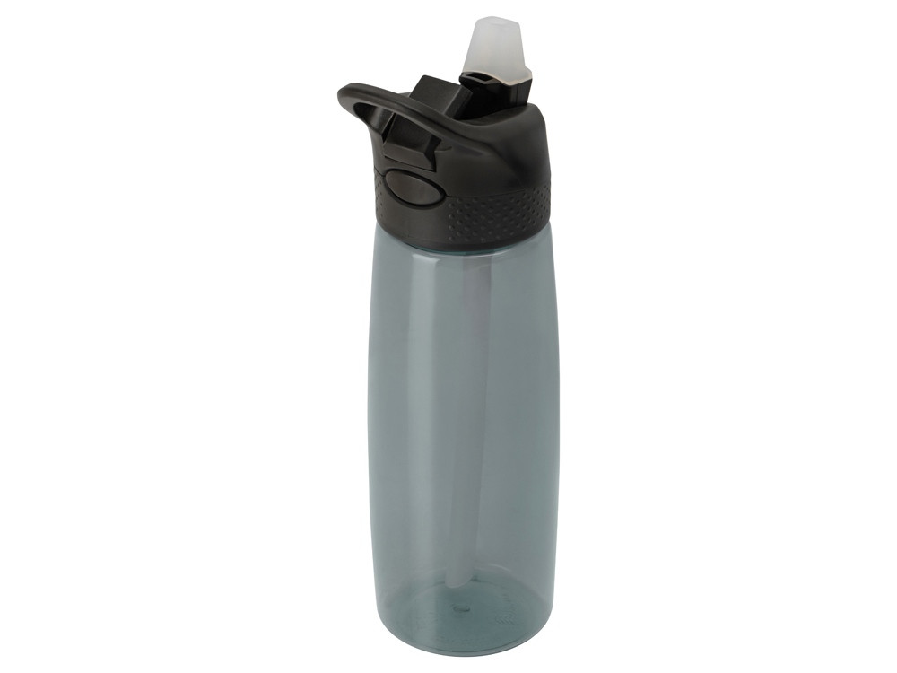 Бутылка c кнопкой Tank, тритан, 680мл Waterline, серый - фото 3 - id-p96049995