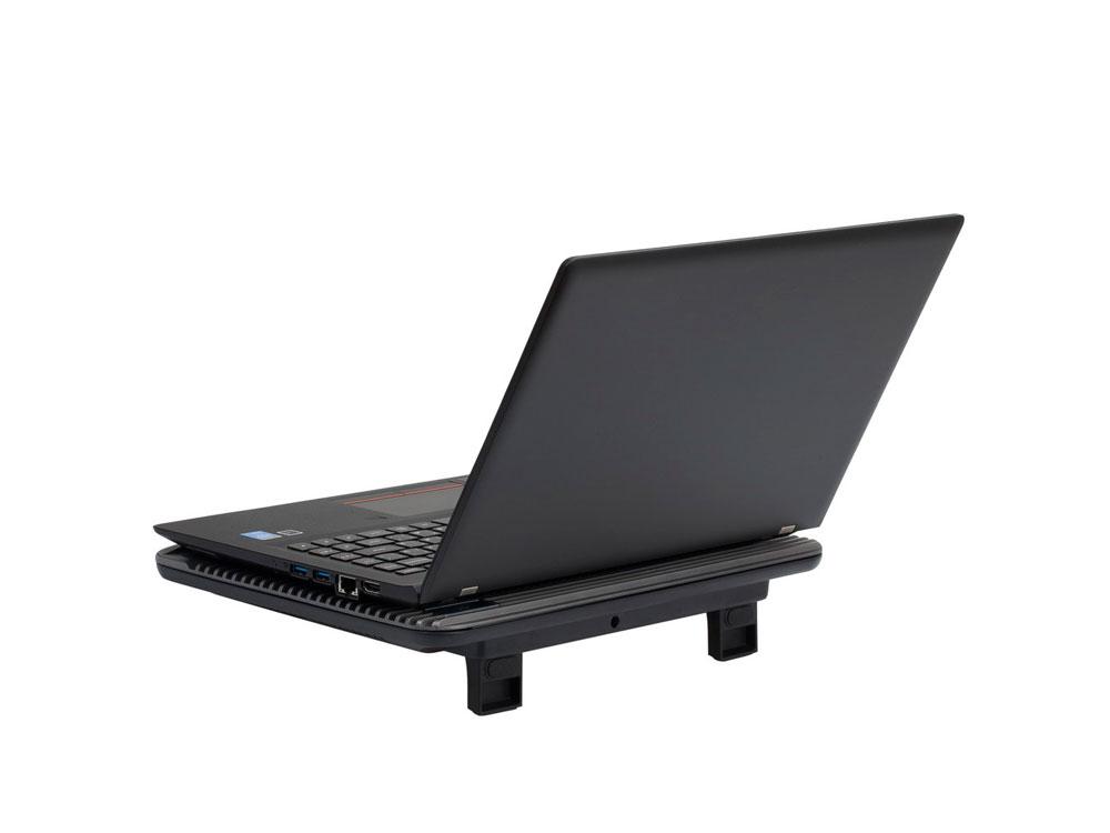 Охлаждающая подставка 5555 для ноутбуков до 15,6, серебристый - фото 4 - id-p96048280