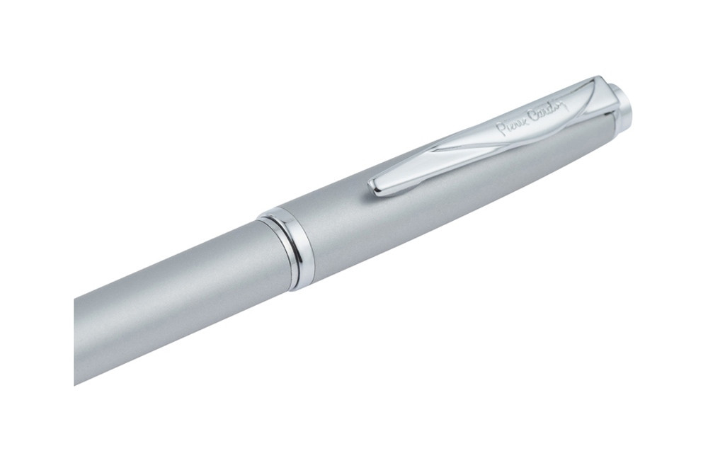 Ручка шариковая Pierre Cardin GAMME Classic с поворотным механизмом, серебряный матовый/серебро - фото 4 - id-p96040490