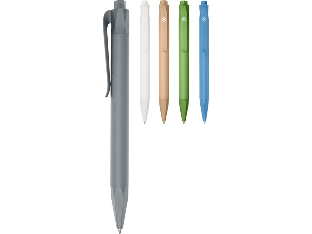 Шариковая ручка Terra из кукурузного пластика, серый - фото 3 - id-p96050316