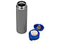 Вакуумная термокружка Хот 470мл, серый/синий, фото 3