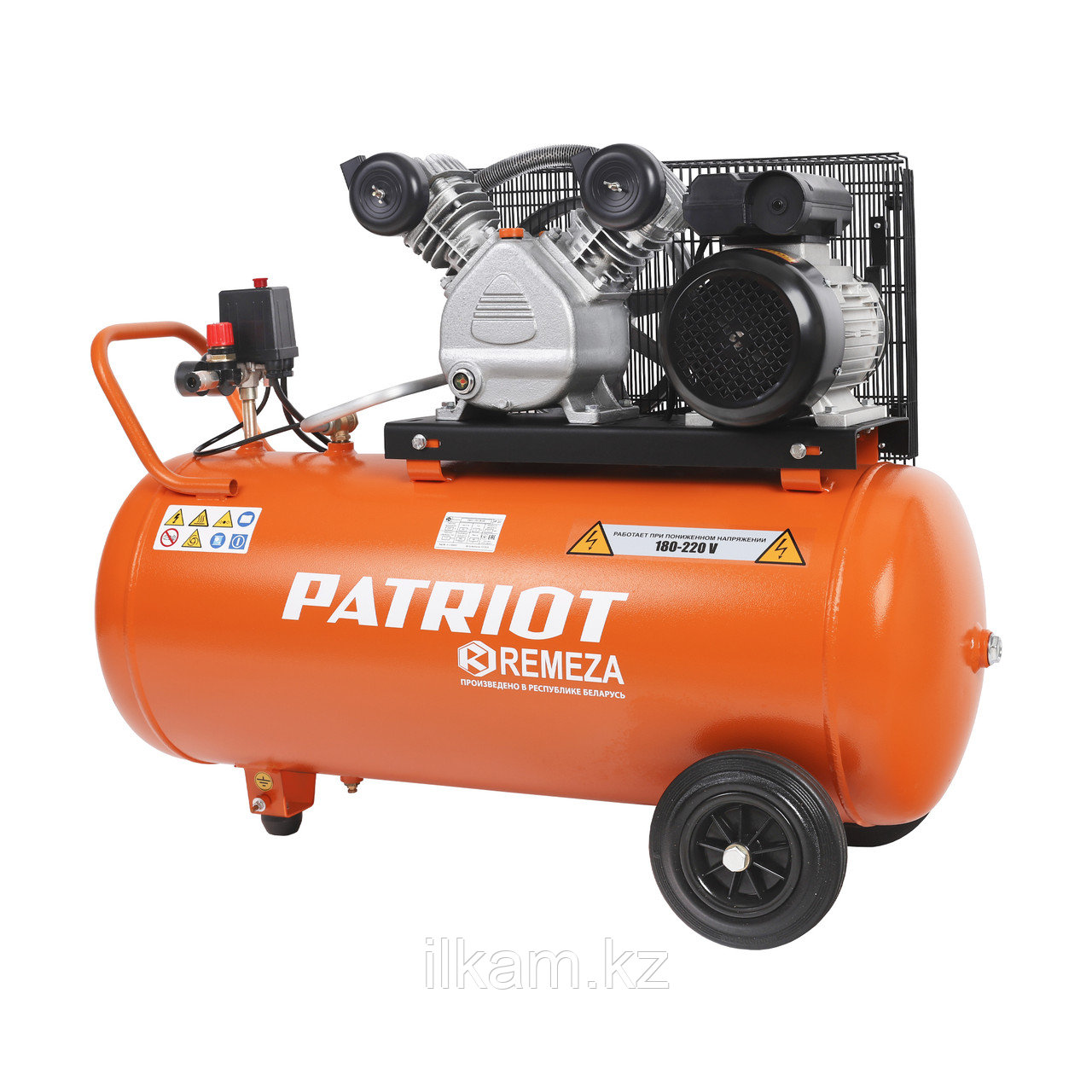 Компрессор поршневой  ременной  Patriot Remeza СБ4/С-100 LB 24A