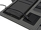 Органайзер с беспроводной зарядкой 5000 mAh Powernote, темно-серый, фото 6