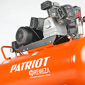 Компрессор поршневой ременной Patriot Remeza СБ4/С-200 LB 40, фото 4