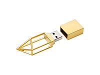 USB-флешка на 16 ГБ,micro USB золото