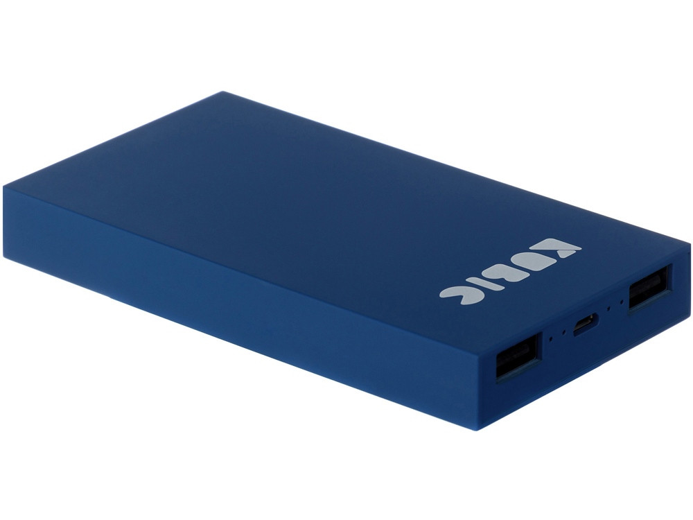 Внешний аккумулятор Kubic PB10X Blue, 10 000 мАч, Soft-touch, синий - фото 4 - id-p96050700